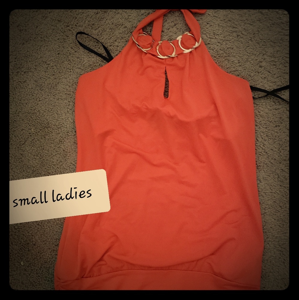 Dressy halter top